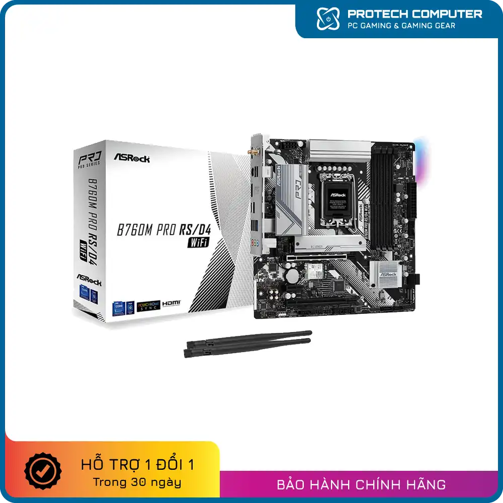Mainboard asrock B760M PRO RS/D4 WIFI